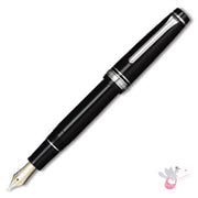 #2037 SAILOR Prof Gear (21k bigold rhodium plated nib & converter) - BlackChrome