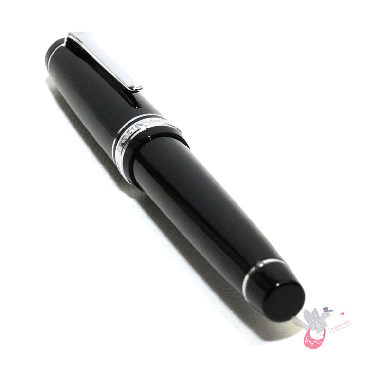 SAILOR Prof Gear (21k bigold nib & converter) - Black/Chrome - Broad Nib