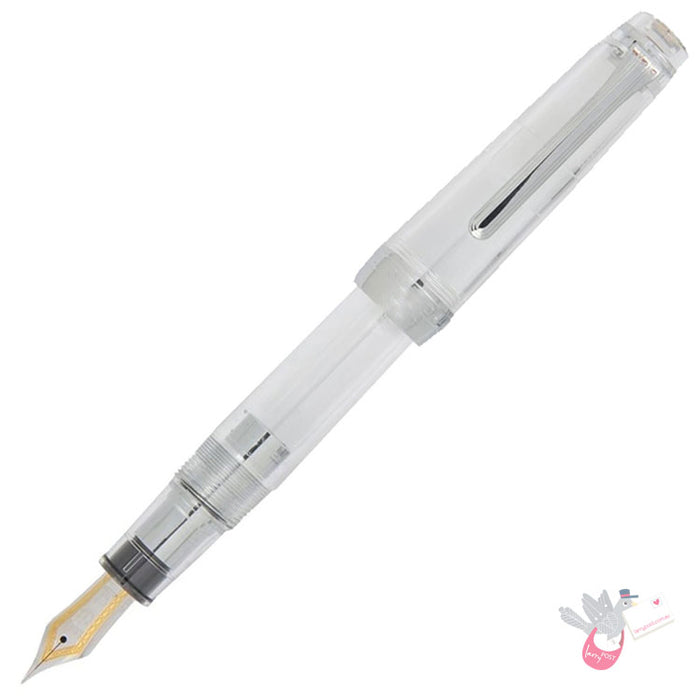 #2037 SAILOR Prof Gear (21k bigold rhodium plated nib & converter) - BlackChrome