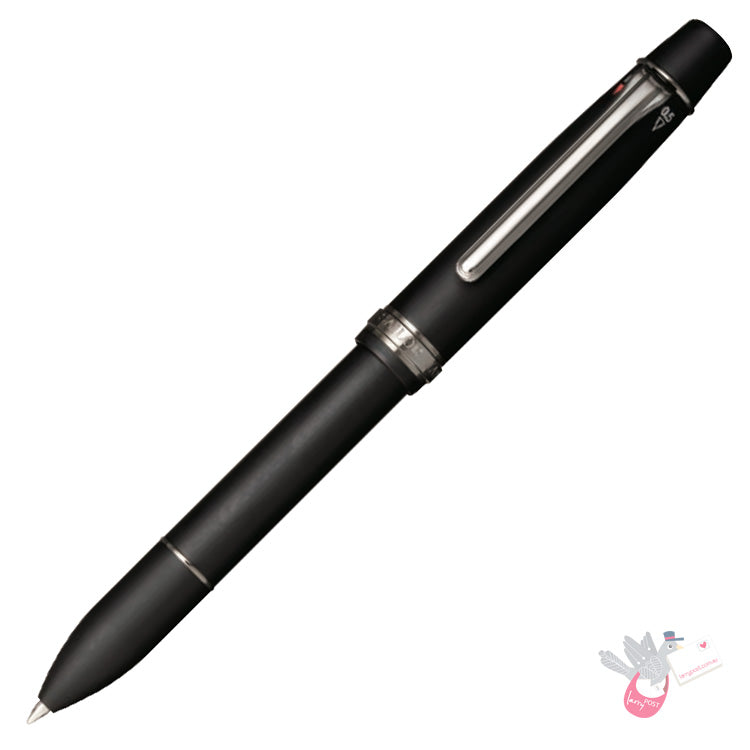 SAILOR Prof Gear - 3 way Multipen (BP x 2,  MP 0.5mm x 1) - Imperial Black