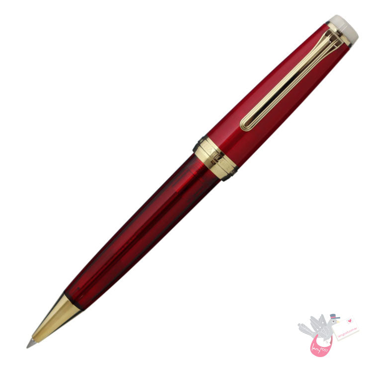 SAILOR Professional Gear Slim -Tea Time - Ballpoint - Red/Rhodium Trim