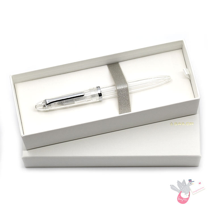 SAILOR Profit Jr 1911 Fountain Pen - Demonstrator (clear) - Medium Fine (MF) Nib