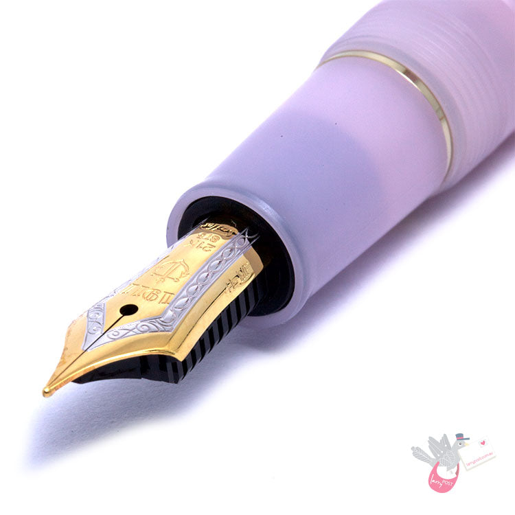SAILOR SHIKIORI Ameoto "Kirisame"  Fountain Pen (21kt nib and converter) - Light Pink - Medium Fine nib