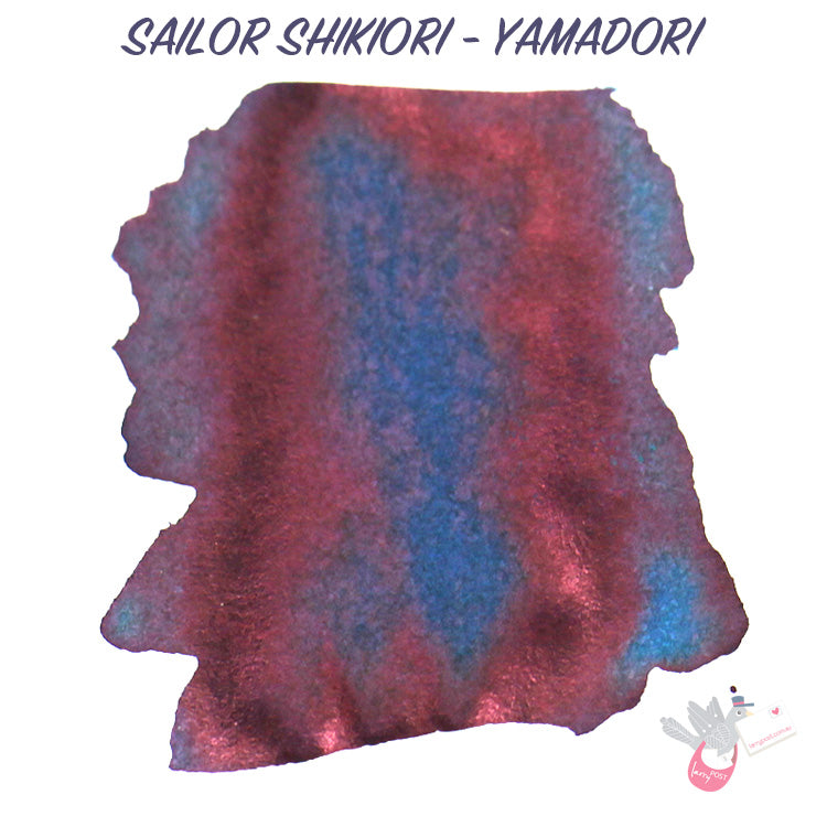 SAILOR SHIKIORI Fountain Pen Ink - 20mL - Yamadori (Blue Bird)