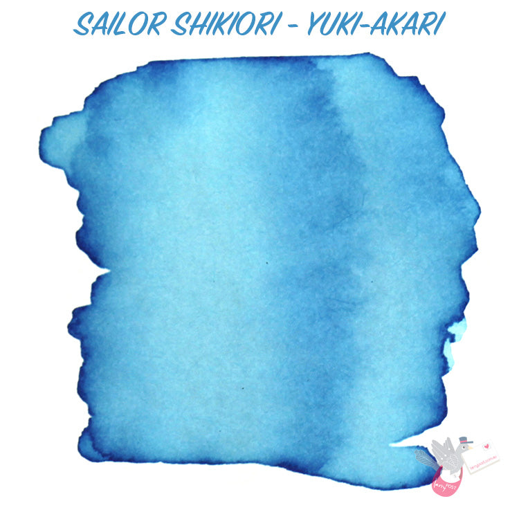 SAILOR SHIKIORI Fountain Pen Ink Cartridges - Pack of 3 - Yukiakari (Light Snow)