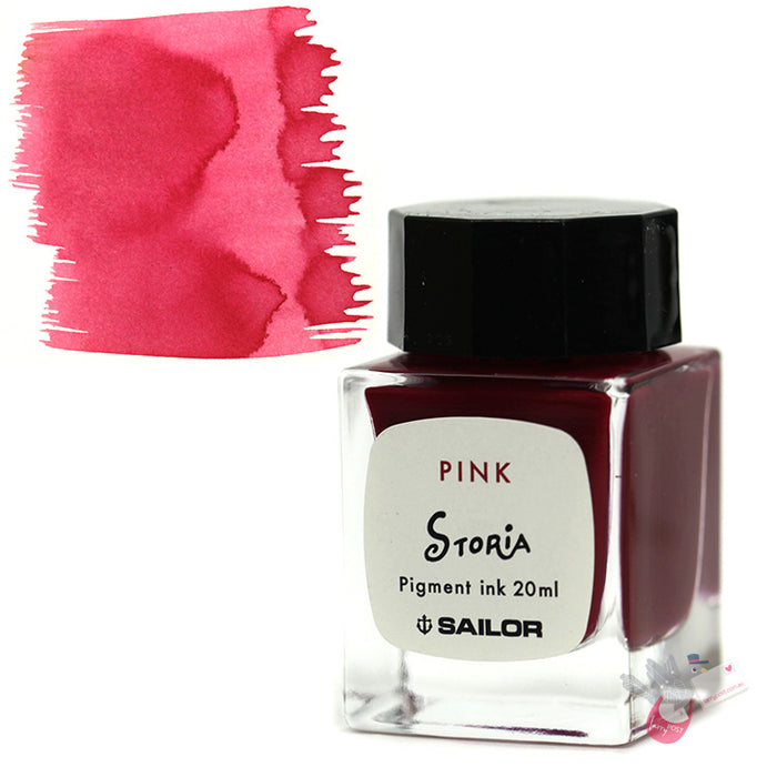 SAILOR STORiA Pigment Ink - 20mL bottle - Dancer (Pink)