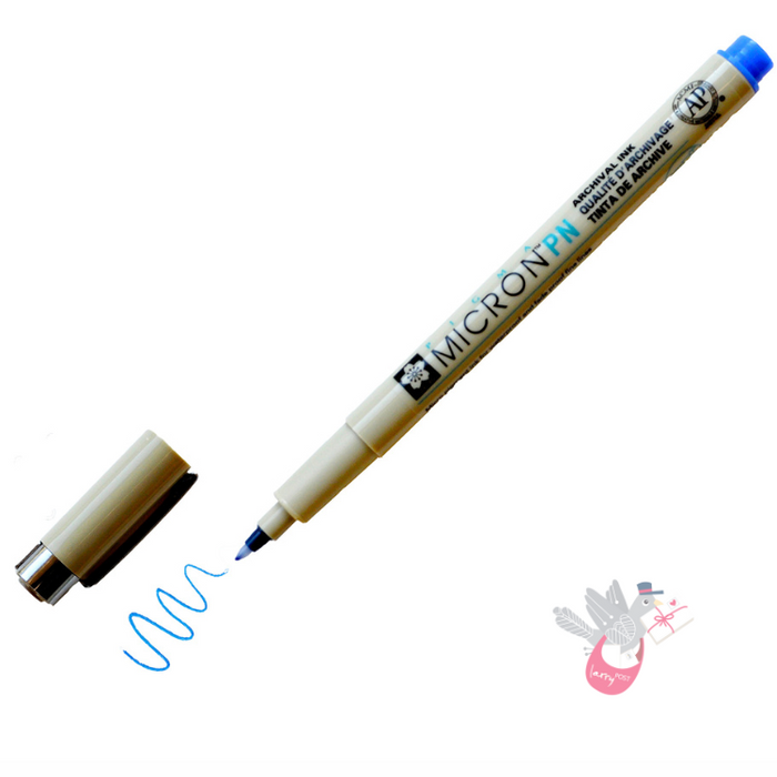 Robust plastic nib for handwriting
