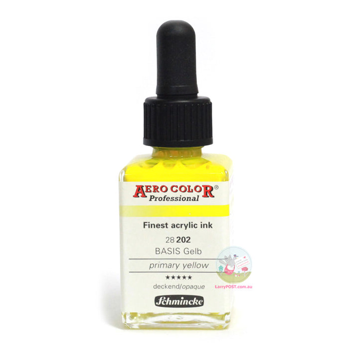 SCHMINCKE Aero Color Ink - 28mL - Primary Yellow