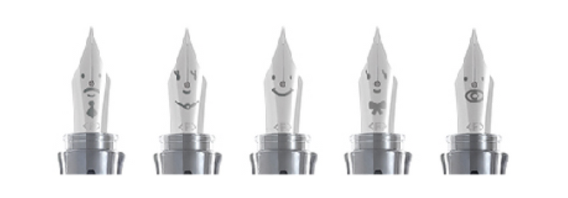 PILOT Kakuno Fountain Pen - Family Series - Baby - Transparent Yellow - Fine Nib