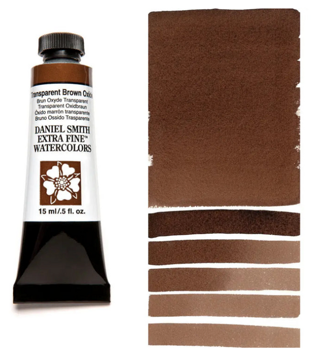 DANIEL SMITH Watercolour - 15mL - Transparent Brown Oxide