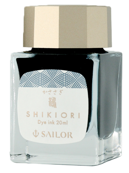 SAILOR SHIKIORI Fountain Pen Ink - 20mL Bottle - Kasasagi