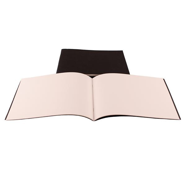 SEAWHITE OF BRIGHTON Art Cahier - 140gsm - 40 Pages - A4 Landscape - Black