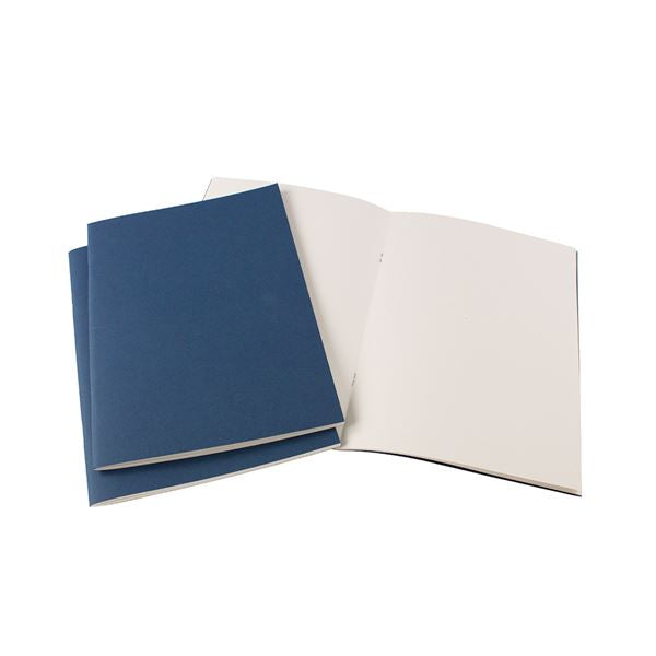 SEAWHITE OF BRIGHTON CupCycling Art Cahier - 140gsm - 40 Pages - A4 - Blue