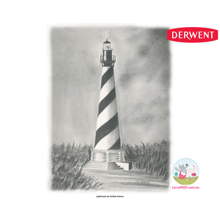 DERWENT Sketching Wooden Box 72
