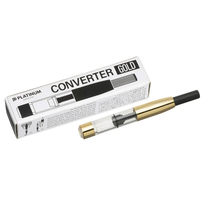 PLATINUM Converter for PLATINUM Fountain Pens - Gold