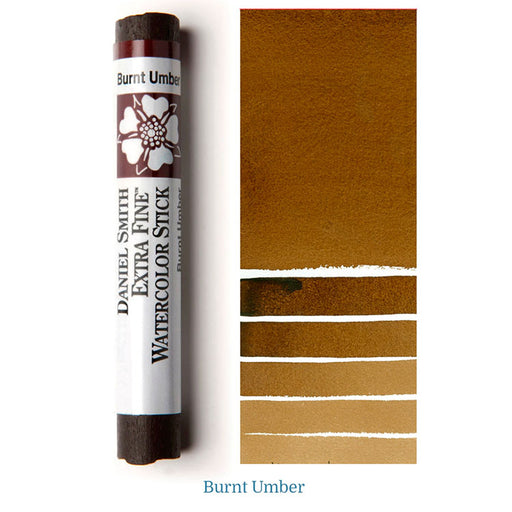 DANIEL SMITH Watercolour Stick - 12mL - Burnt Umber (PBr7)