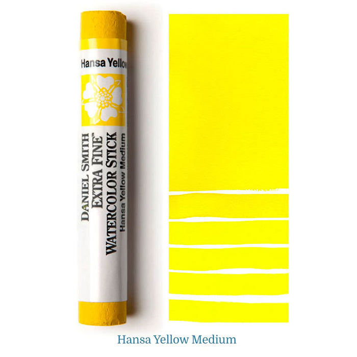 DANIEL SMITH Watercolour Half Stick-Pan - Hansa Yellow Medium (PY97)