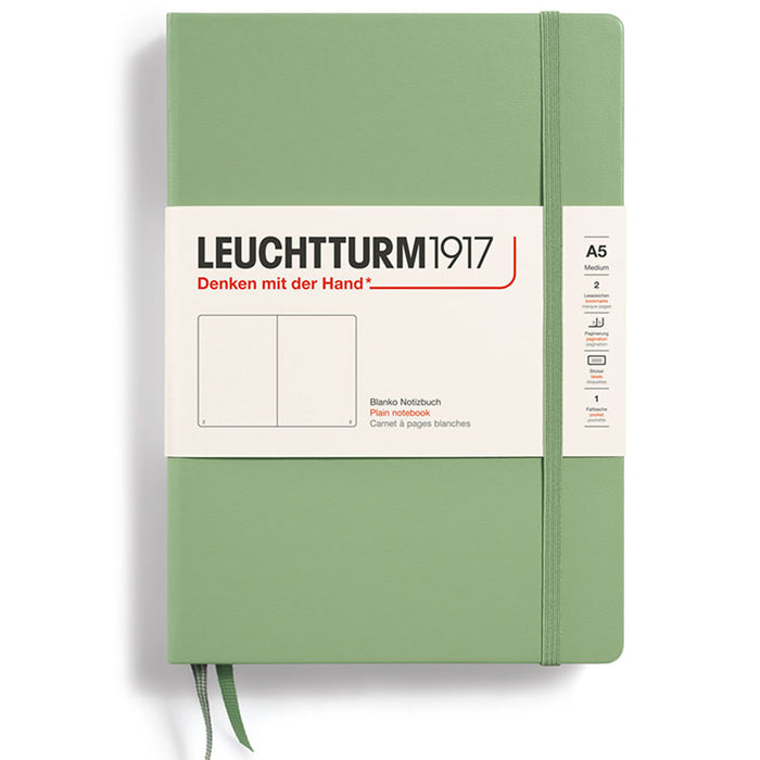 LEUCHTTURM1917 Classic Hard Cover - Medium (A5) - Plain - Sage