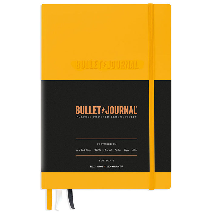 LEUCHTTURM1917 Bullet Journal Edition 2 - 120gsm Paper - Medium (A5) - Dotted - Yellow24