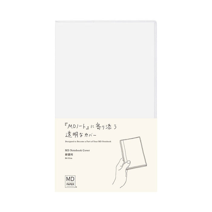MIDORI - Vinyl Notebook Cover - B6 Slim (Fits 176-192 page notebook)