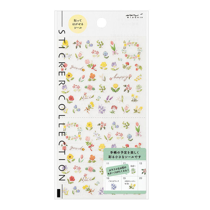 MIDORI - Sticker Set - Wildflowers