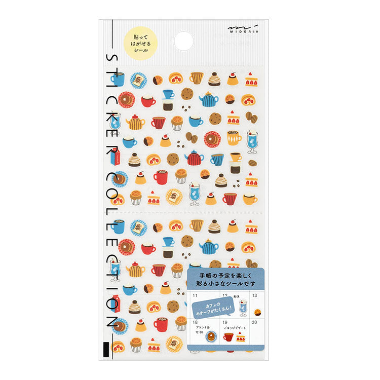 MIDORI - Sticker Set - Cafe