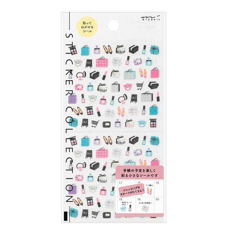 MIDORI - Sticker Set - Shopping