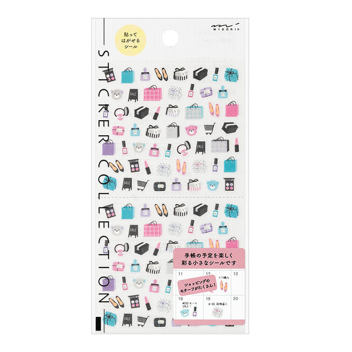 MIDORI - Sticker Set - Shopping