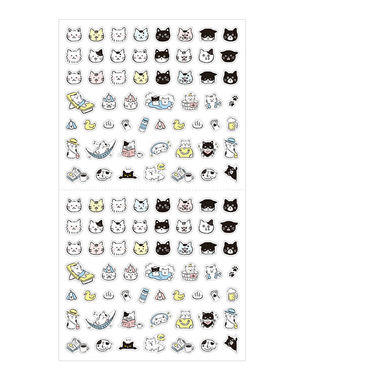 MIDORI - Sticker Set - Emoji Cat