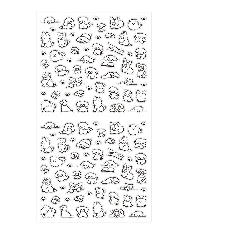 MIDORI - Sticker Set - Dog