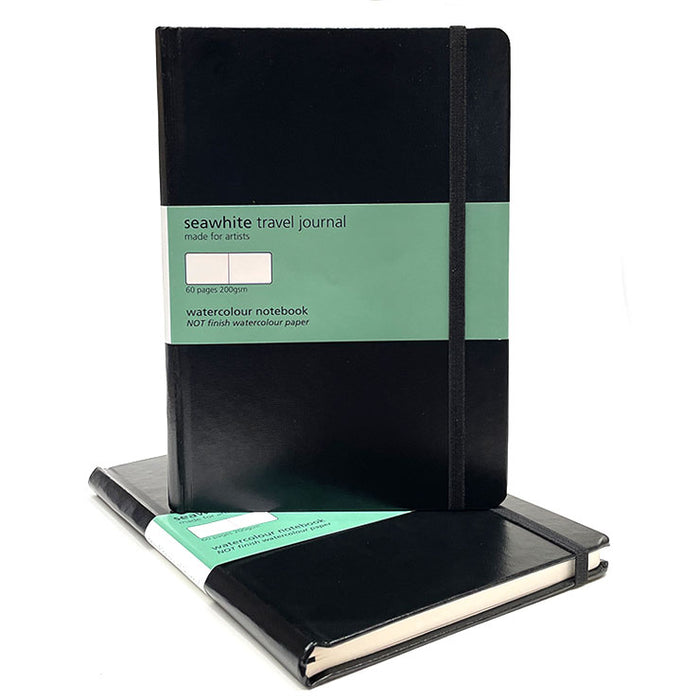 SEAWHITE OF BRIGHTON Watercolour Travel Sketchbook - 200gsm - 60 pages - Portrait A5