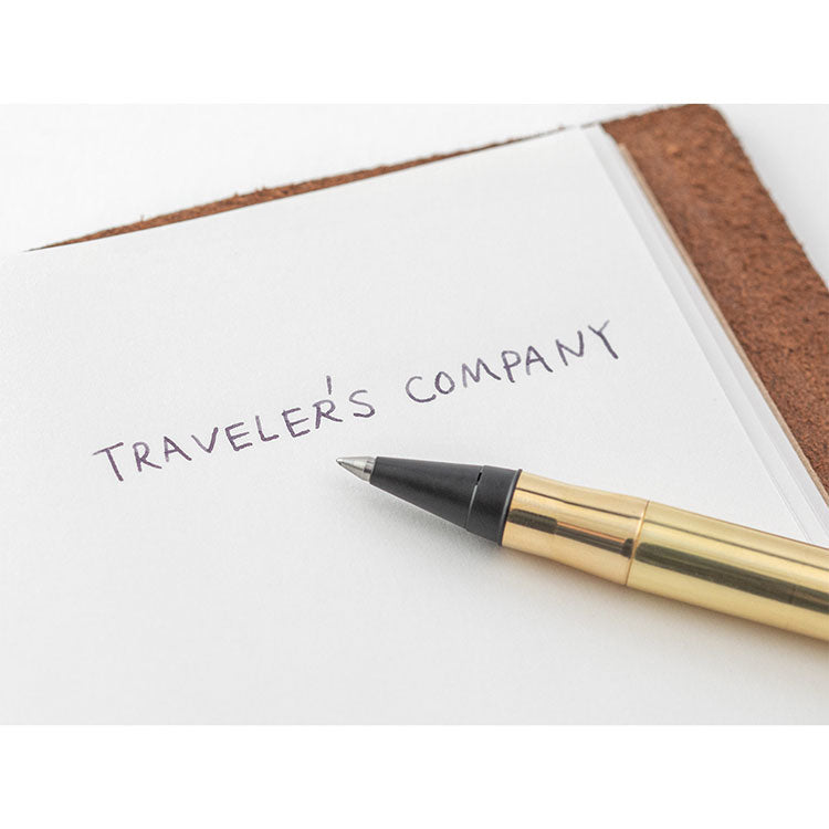 Traveler's Company - Brass Rollerball Pen