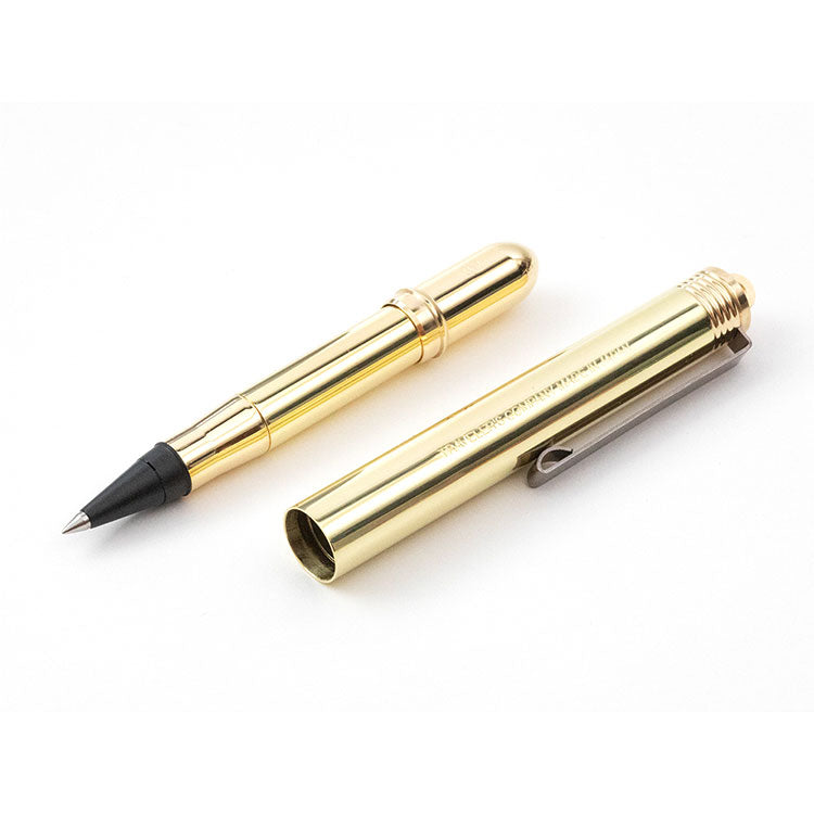 Traveler's Company - Brass Rollerball Pen