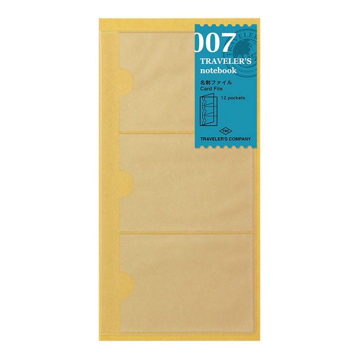 Traveler's Company - Inserts - Regular Size - 007 - Card File
