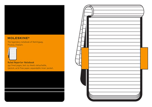 MOLESKINE Softcover reporter ruled Large