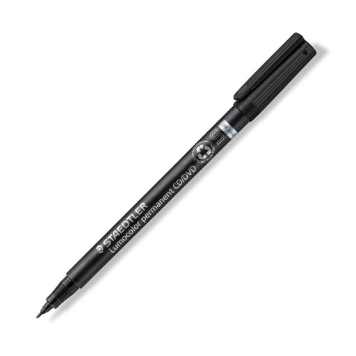 STAEDTLER Lumocolor Permanent CD/DVD Marker - 0.4mm - Black