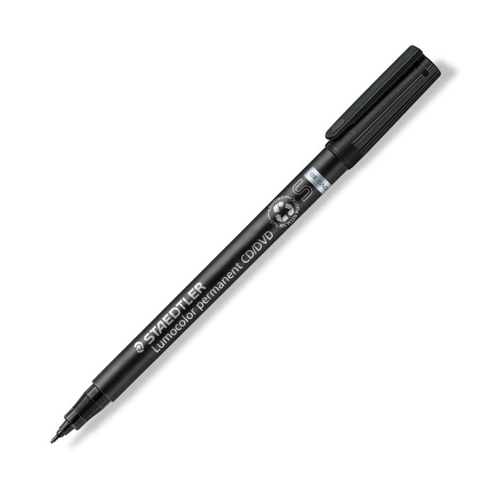 STAEDTLER Lumocolor Permanent CD/DVD Marker - 0.4mm - Black