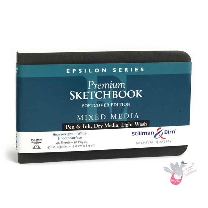 Stillman & Birn EPSILON Sketchbook - Softcover - A6 Landscape
