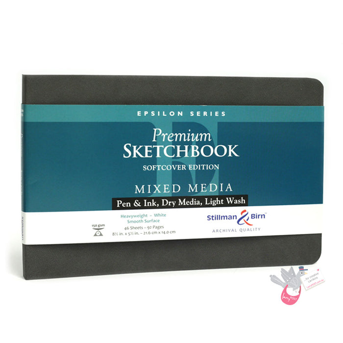 Stillman & Birn EPSILON Sketchbook - Softcover - A5 Landscape
