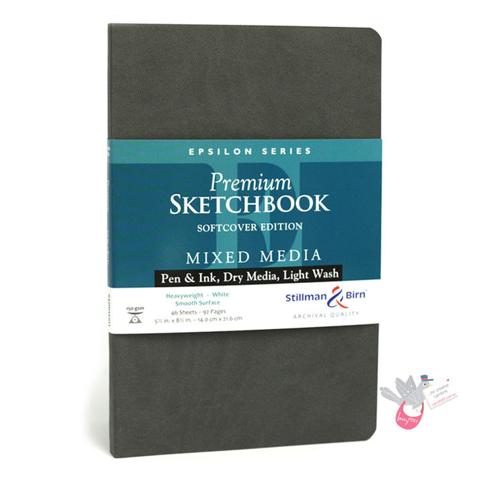 Stillman & Birn EPSILON Sketchbook - Softcover - A5 Portrait