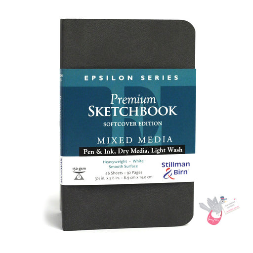 Stillman & Birn EPSILON Sketchbook - Softcover - A6 Portrait