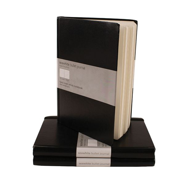 SEAWHITE OF BRIGHTON Travel Journal - 130gsm - 128 Pages - A5 - Dotted