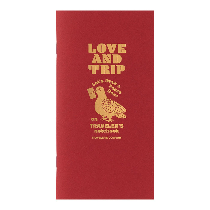 Traveler's Company - Inserts - Regular Size - Love and Trip (Limited Edition) - Blank