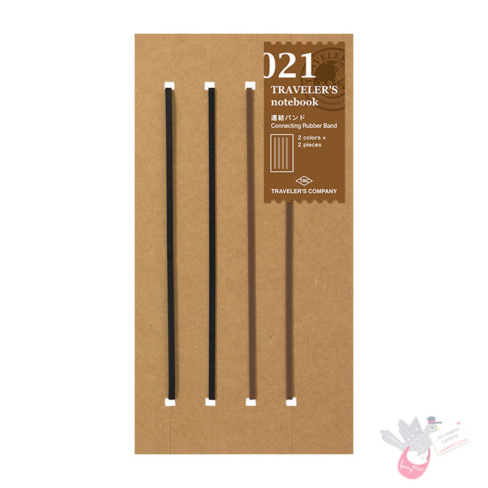 Traveler's Company - Inserts - Regular Size - 021 - Connecting Rubber Bands