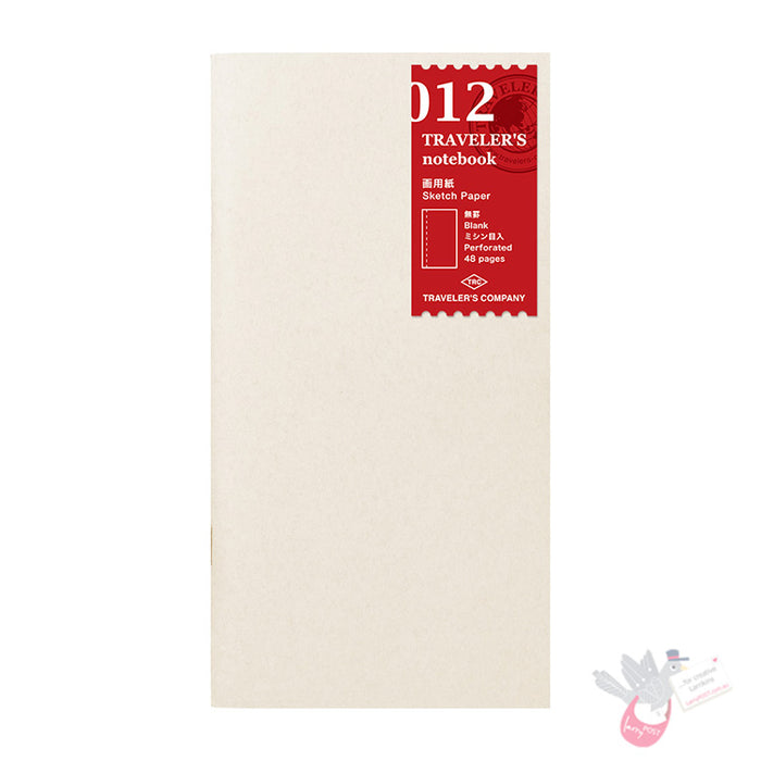 Traveler's Company - Inserts - Regular Size - 012 - Sketch