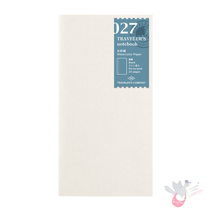 Traveler's Company - Inserts - Regular Size - 027 - Watercolour Paper