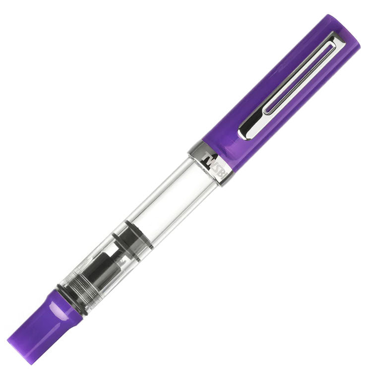 TWSBI Eco-T Fountain Pen - Eggplant - Extra Fine Nib
