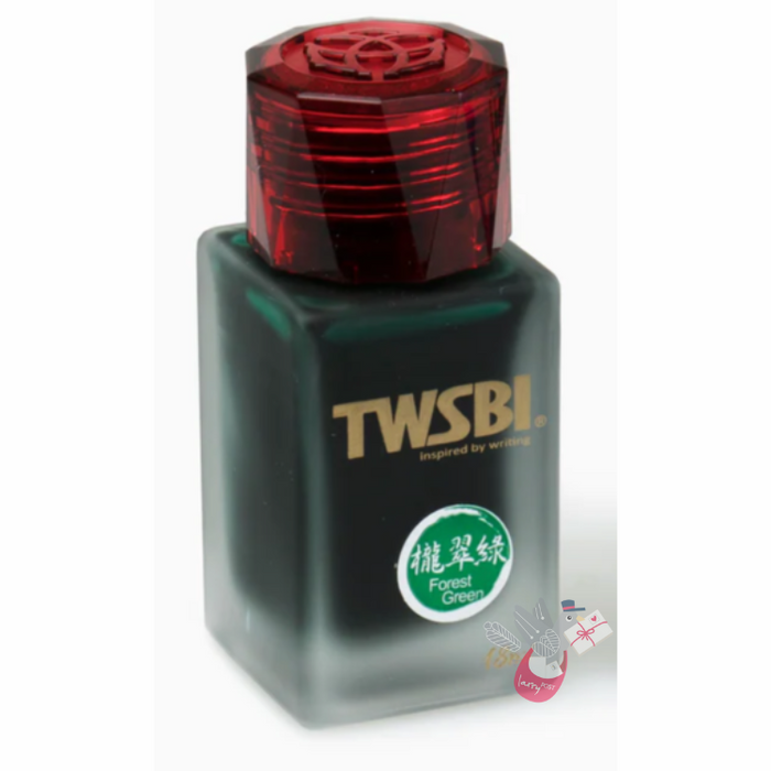 TWSBI 1791 Fountain Pen Ink - Forest Green - 18mL