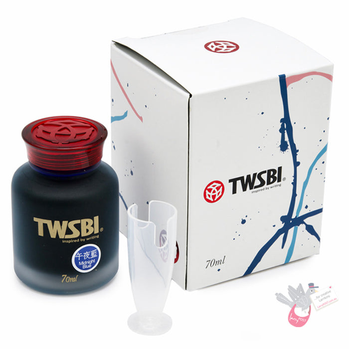 TWSBI Fountain Pen Ink - Midnight Blue - 70mL