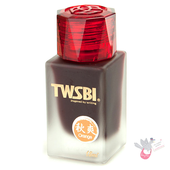 TWSBI 1791 Fountain Pen Ink - Orange - 18mL
